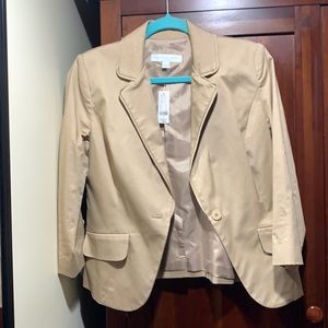 Beige NY&Company blazer. NWT